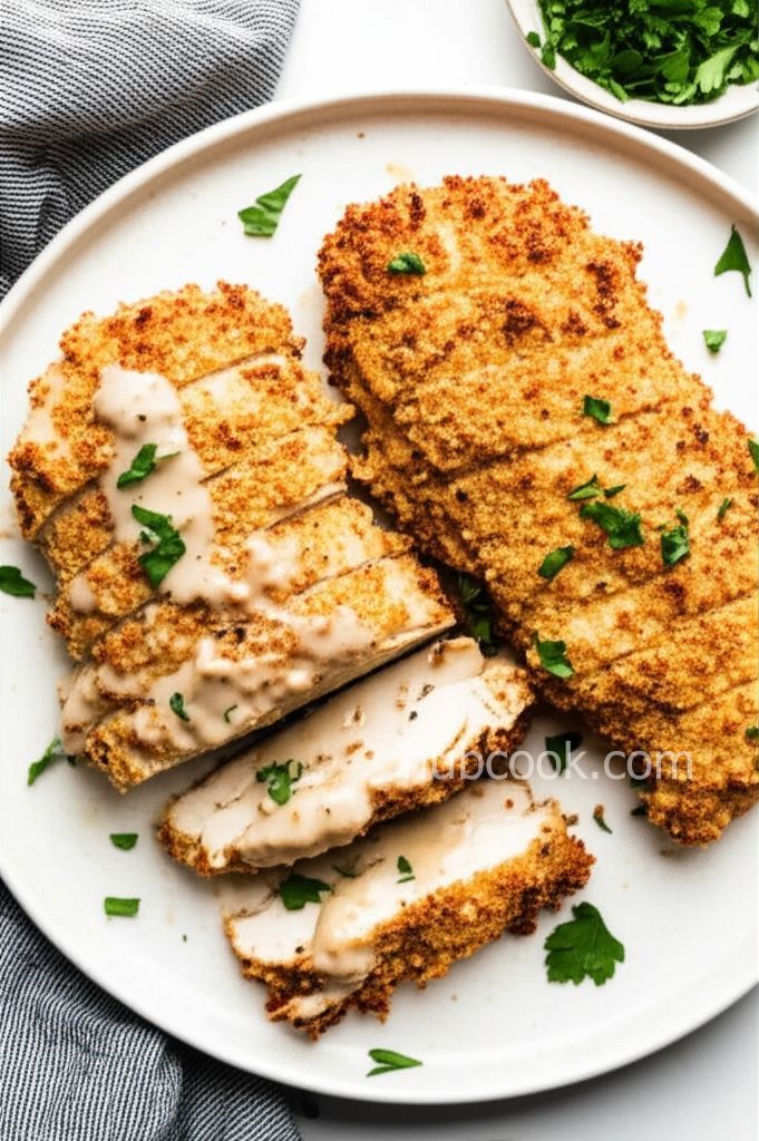 Almond Sauce Chicken Breasts