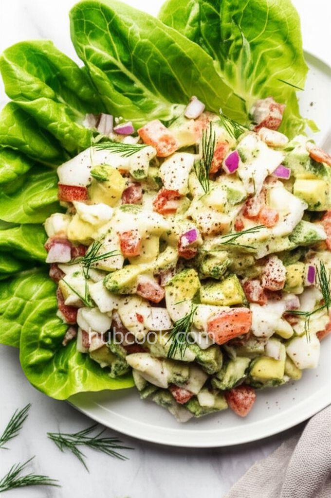 Creamy Avocado Egg Salad
