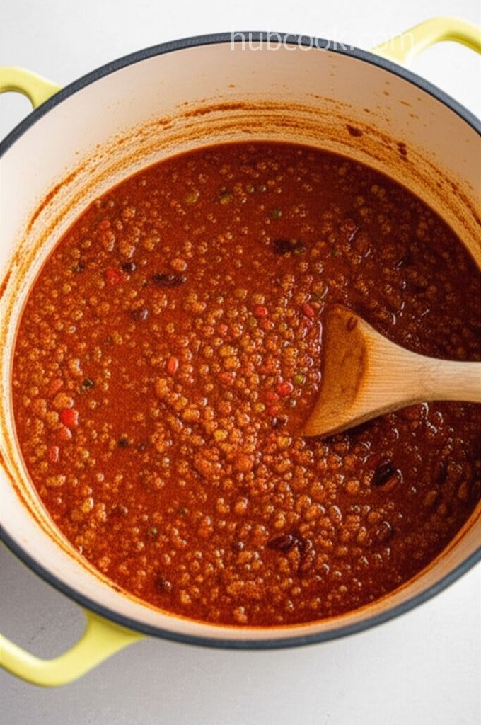 Frank's Spicy Alabama Onion Beer Chili