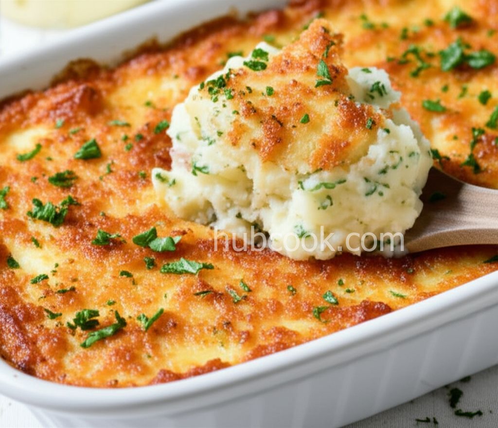 Herbed Alfredo Mashed Potatoes