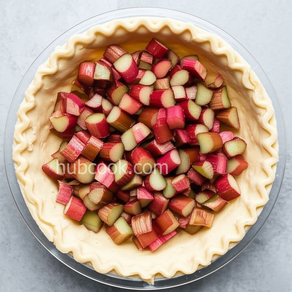 Michelle's Easy Rhubarb Pie