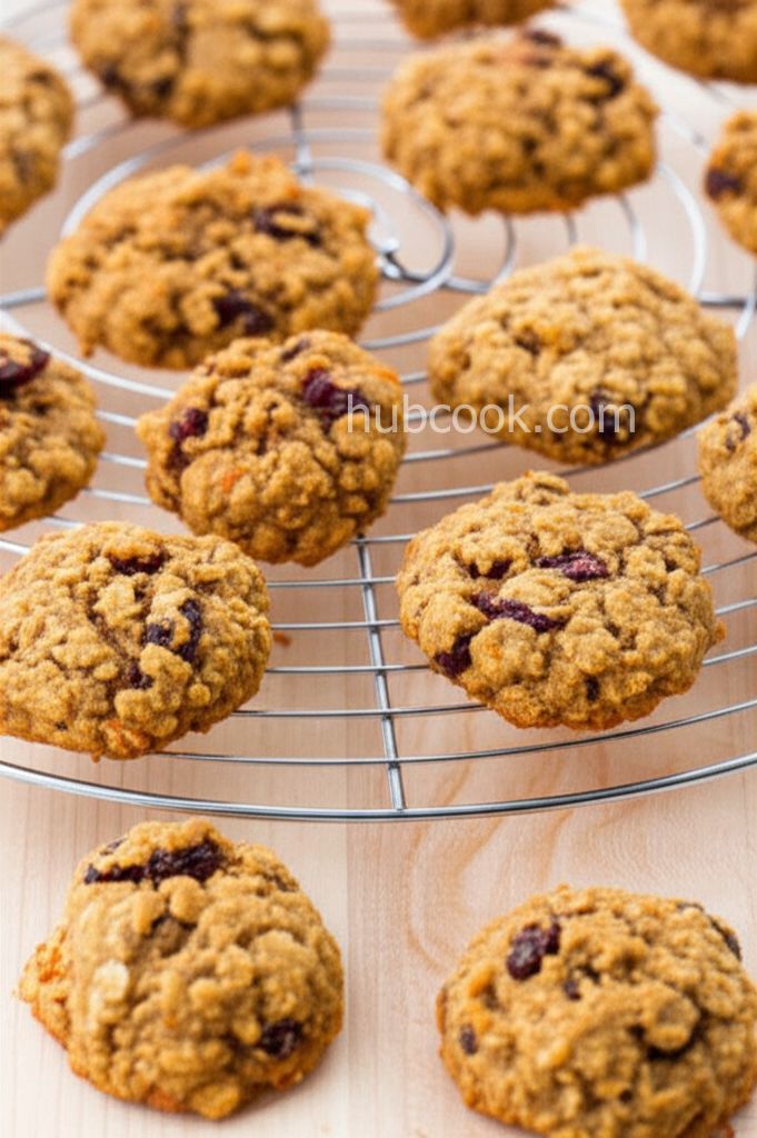 Oatmeal Carrot Craisin Cookies