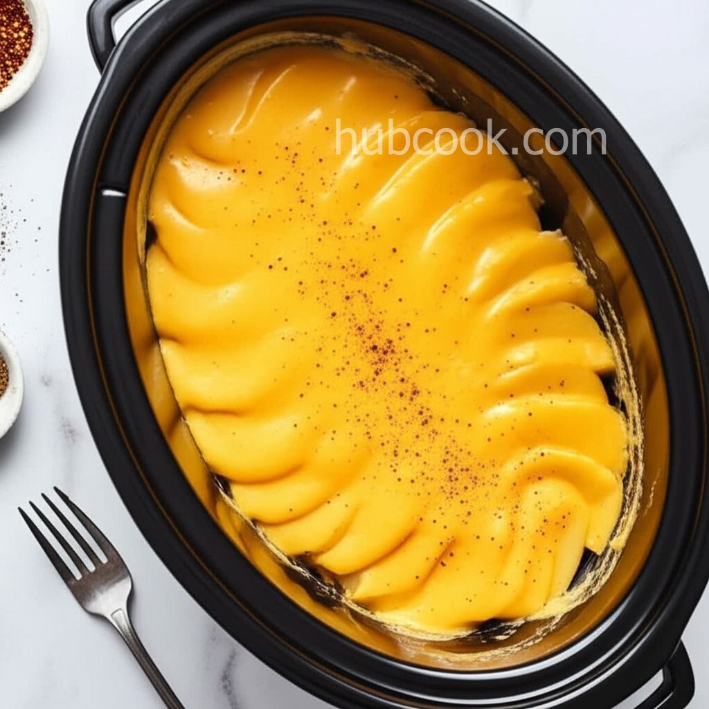 Slow Cooker Scalloped Potatoes