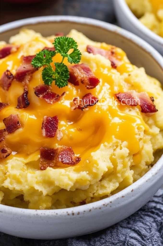 Smoky Golden Mashed Potatoes