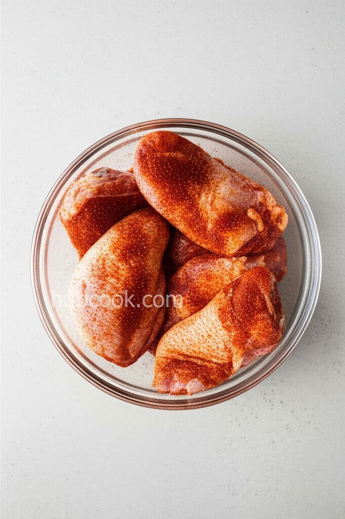 Spicy Smoked Chicken Thighs