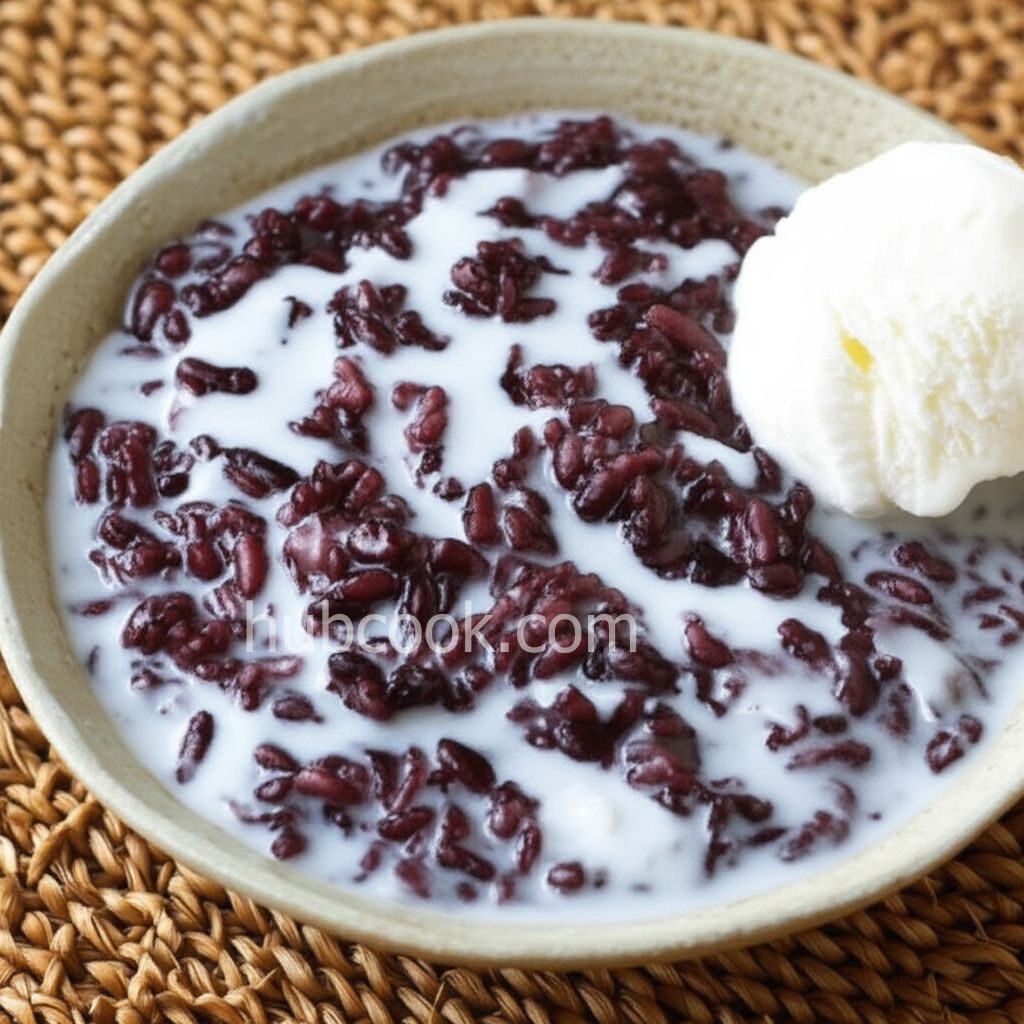 Thai Sticky Black Rice Pudding