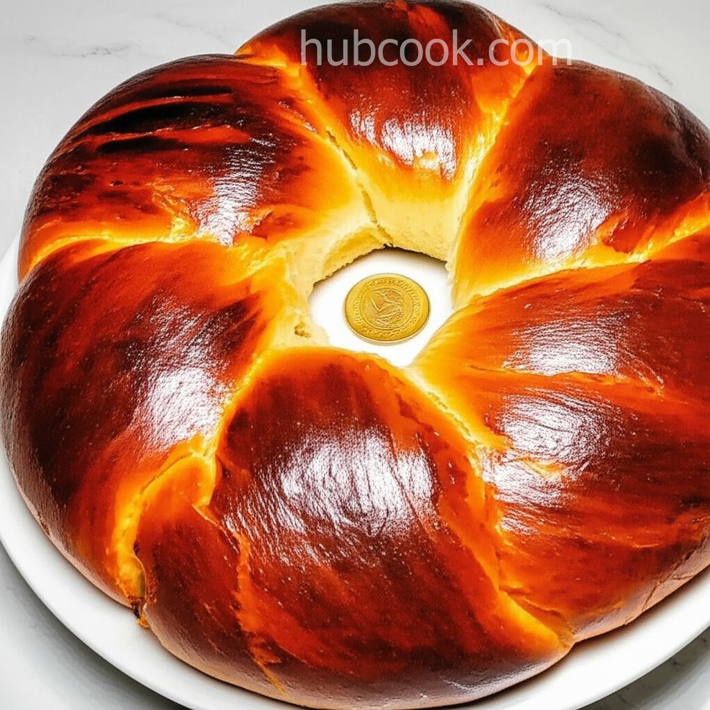 Vasilopita (Orange Sweet Bread)