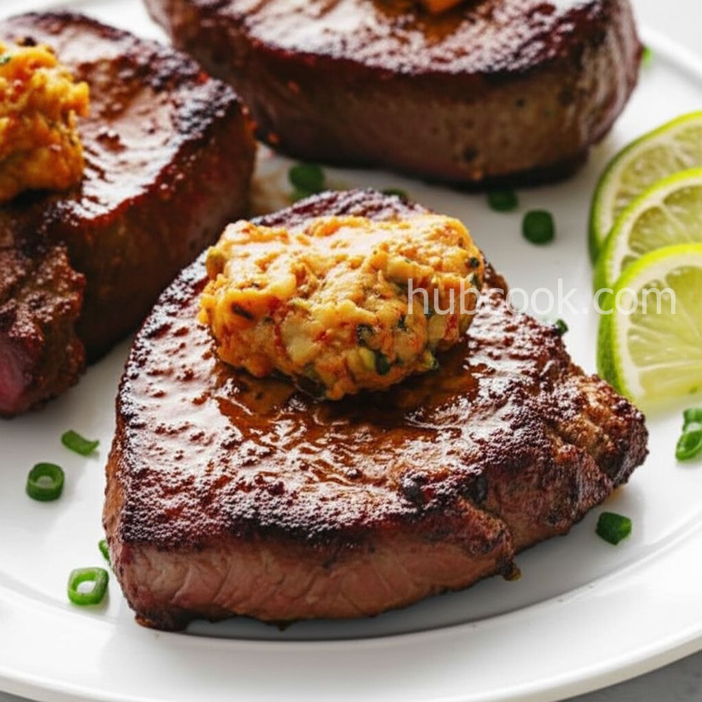 Velvet Steak with Korean Chili Butter