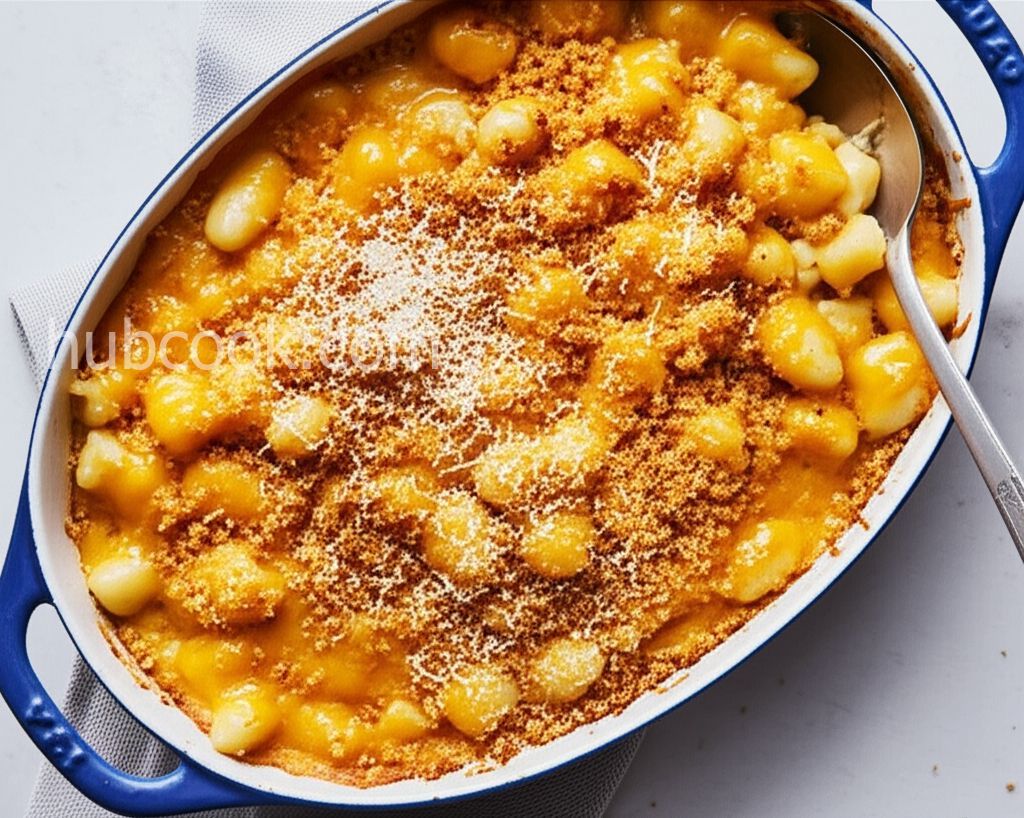 Baked Gnocchi Mac and Cheese