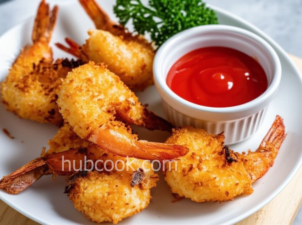Beer Batter Coconut Shrimp