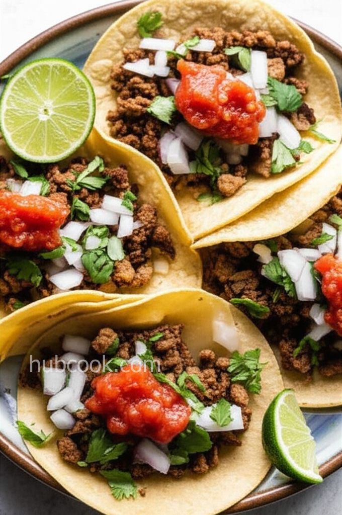 Carne Picada Tacos