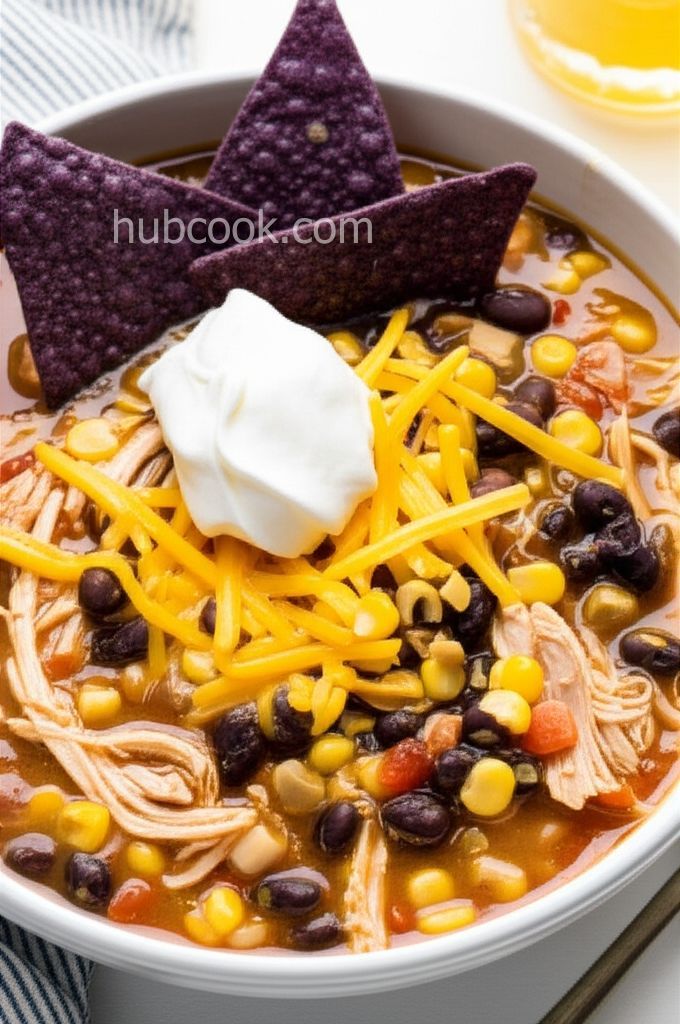 Chicken Corn Black Bean Soup