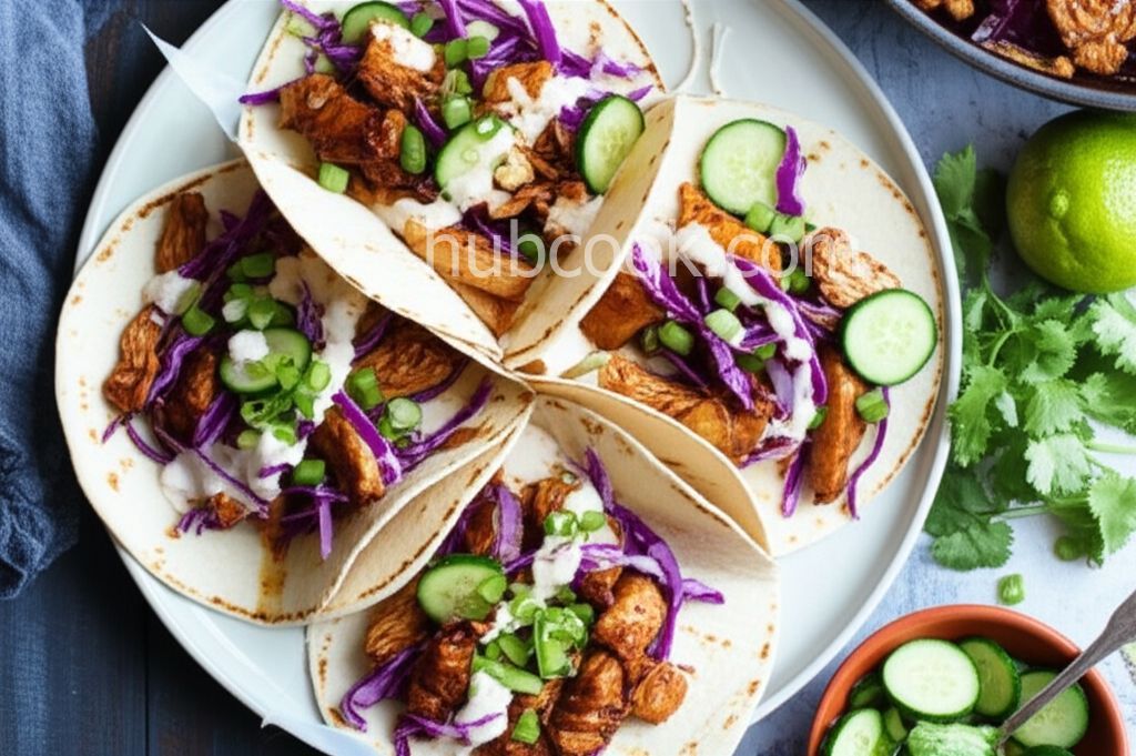 Chicken Thigh Bulgogi Tacos