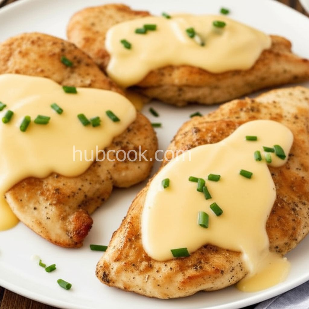 Chicken with Creamy ReaLemon® Sauce