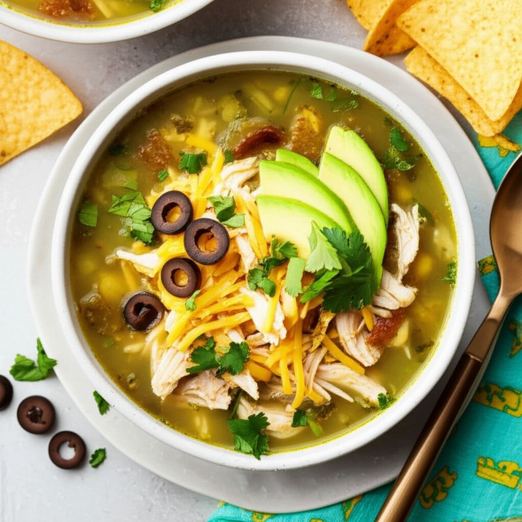 Chicken-Tomatillo Soup