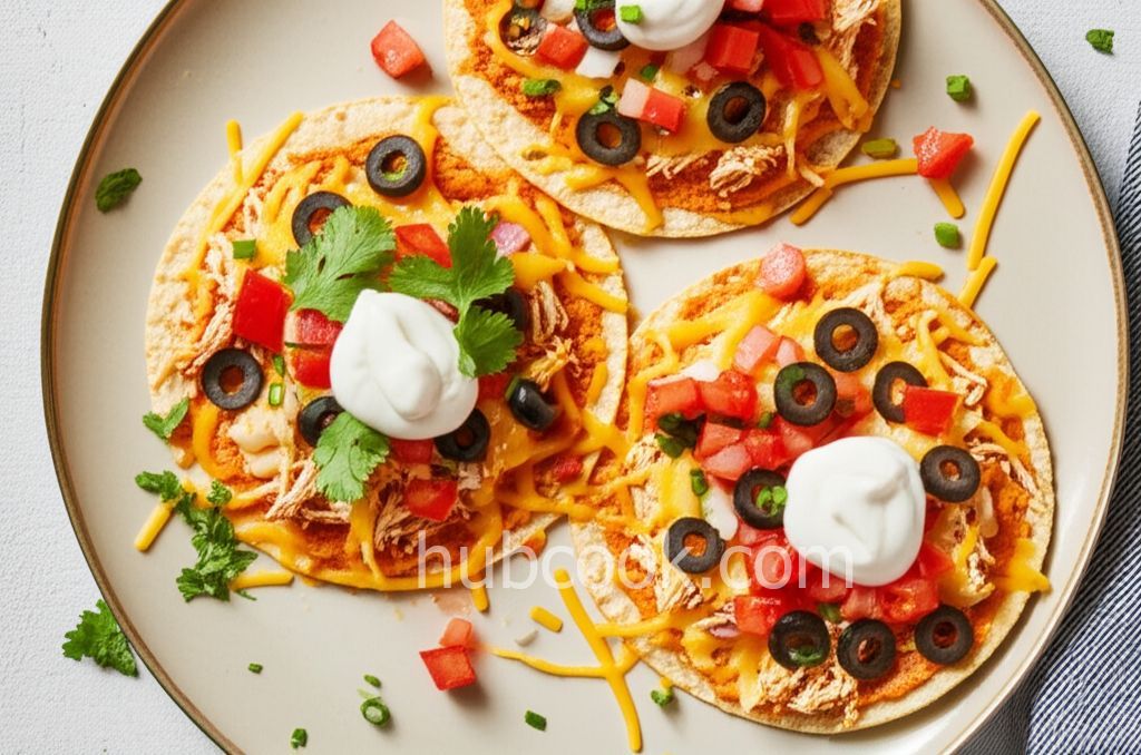 Chipotle Chicken Tostadas