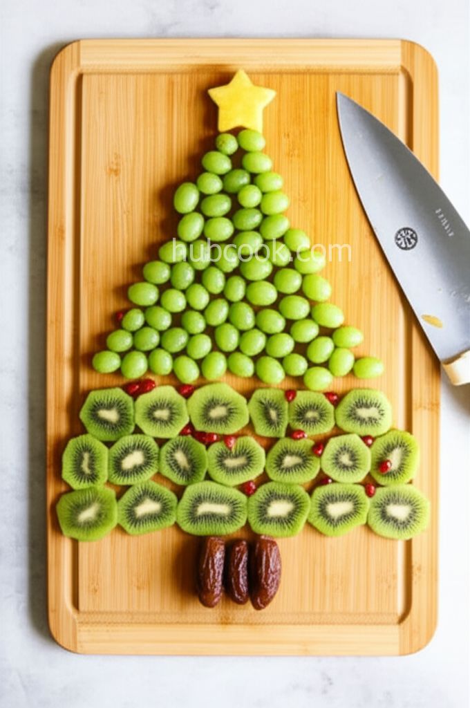 Christmas Tree Fruit Platter