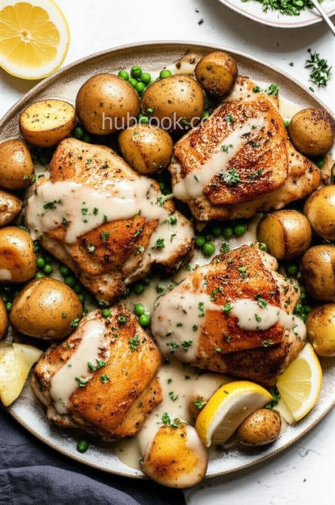 Classic Chicken Vesuvio