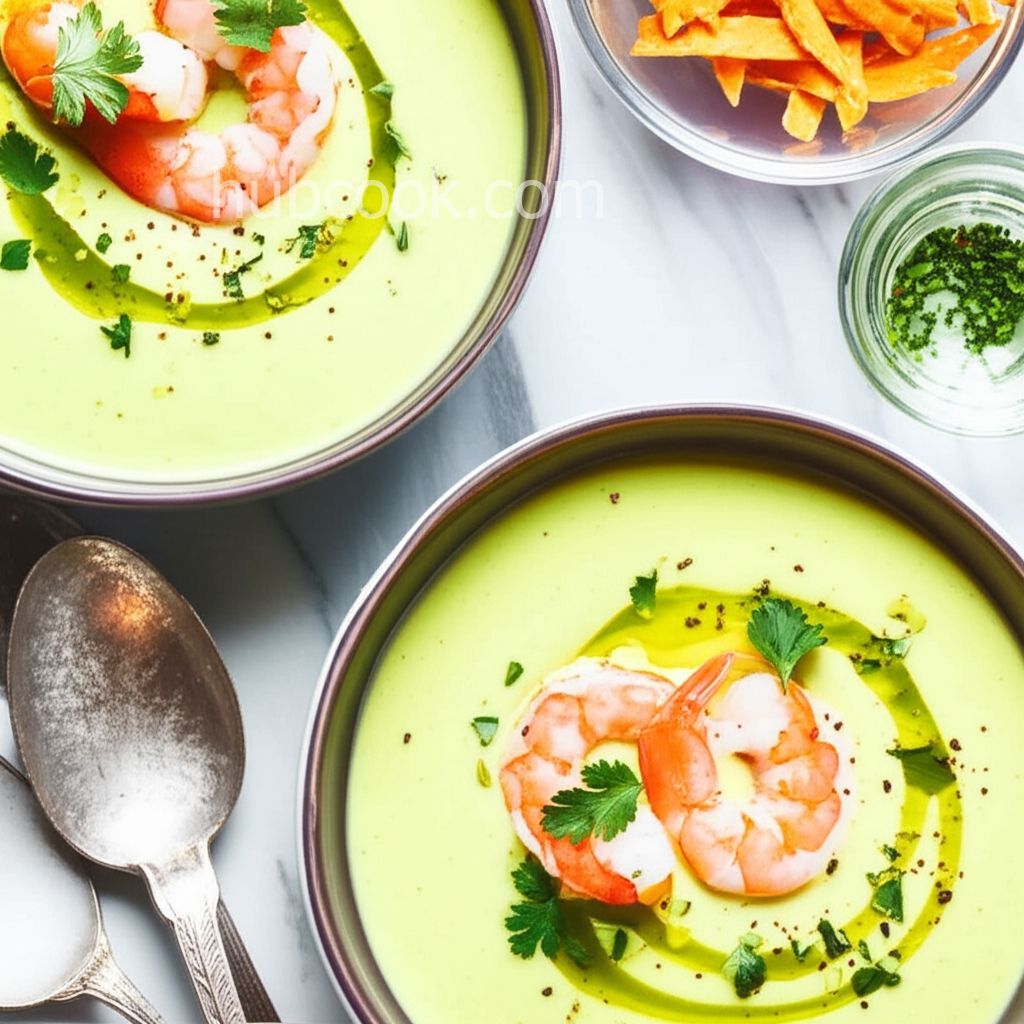 Cool Avocado-Corn Soup Recipe
