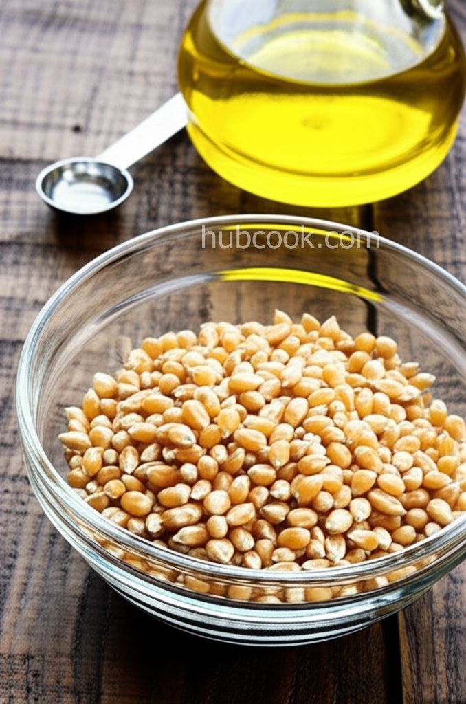 Crunchy Baked Caramel Corn
