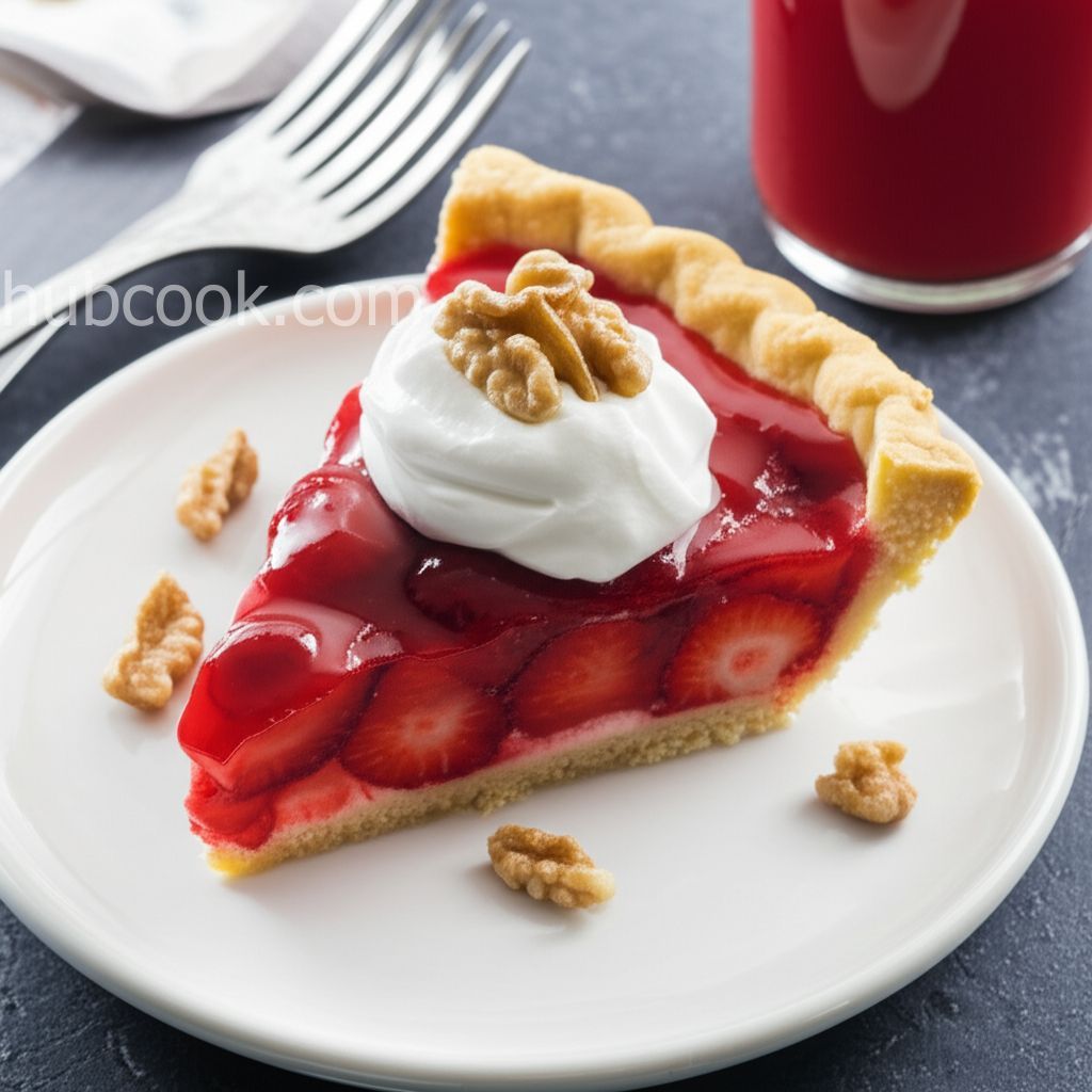 Fresh Strawberry Almond Pie