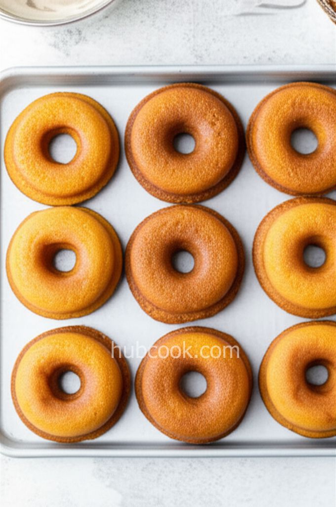 Glazed Pumpkin Donuts