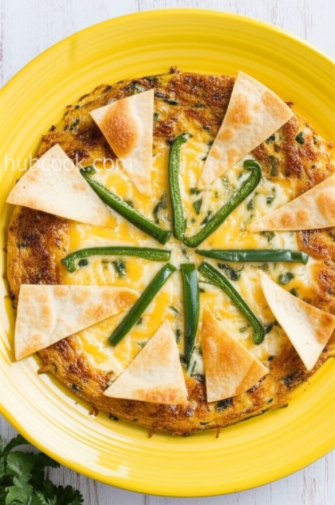 Grilled Poblano Frittata