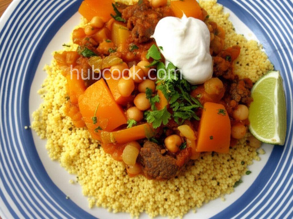 Hearty Vegetarian Stew with Couscous