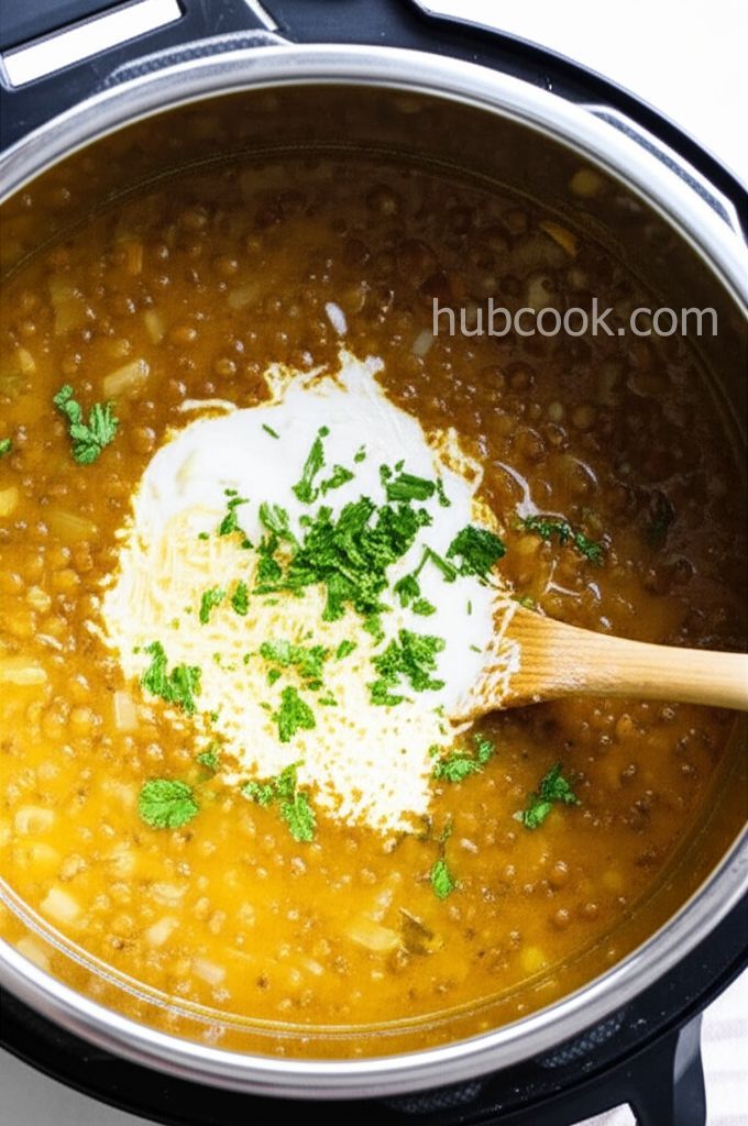 Instant Pot Lentil Soup