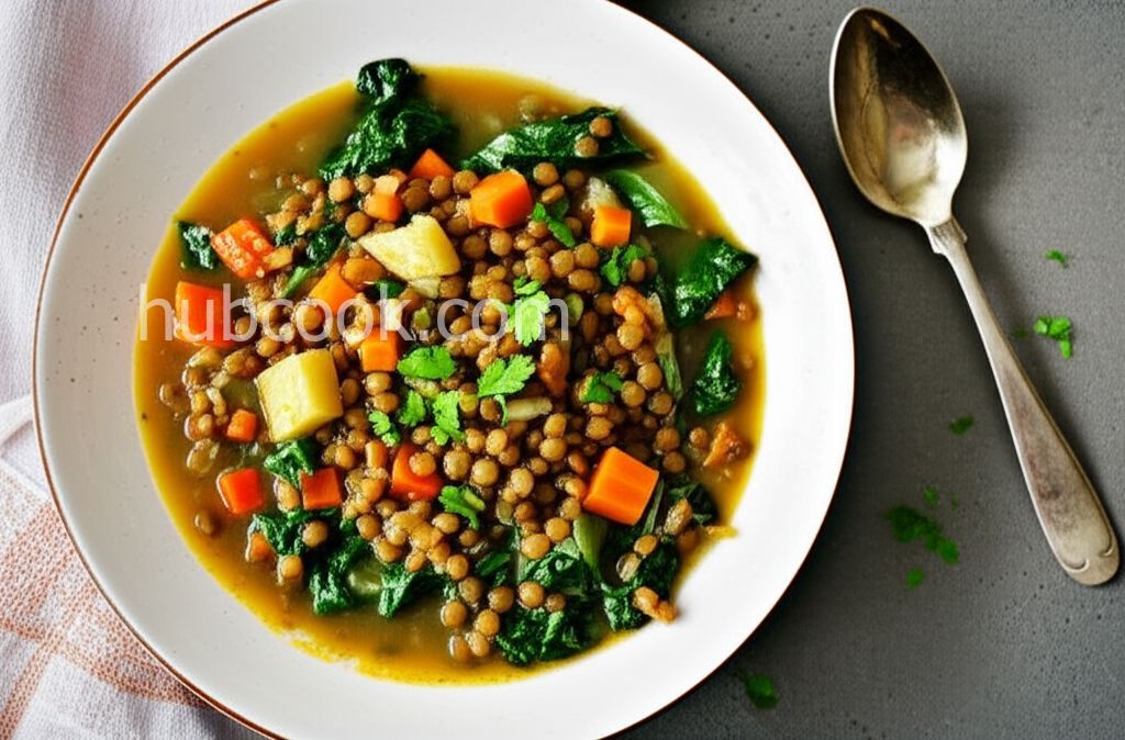 Lentil and Buckwheat Soup