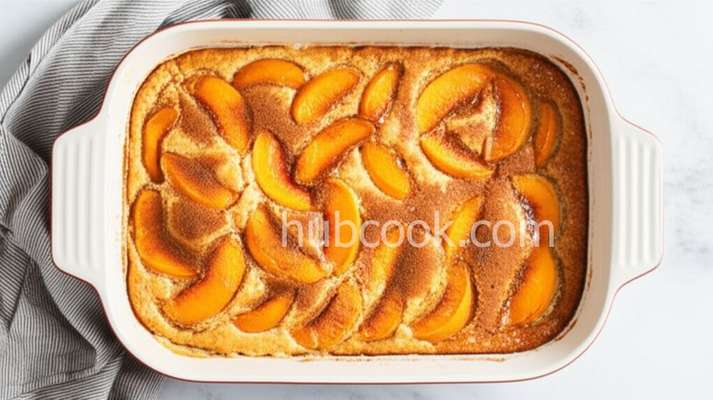 Peach Cobbler Dump Cake