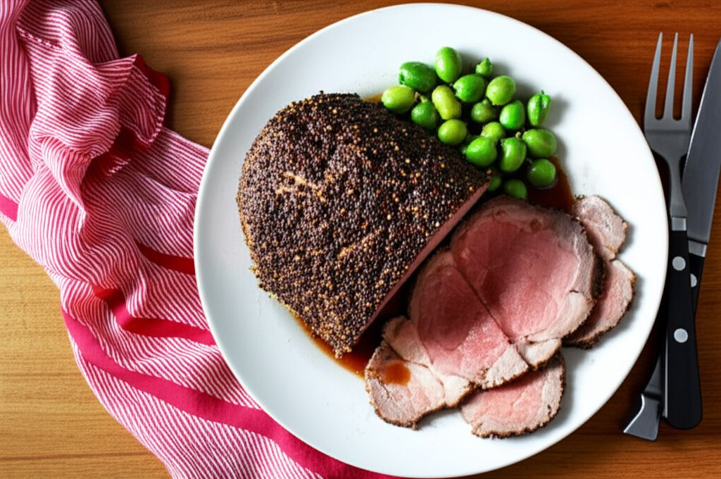 Peppercorn Roast Beef