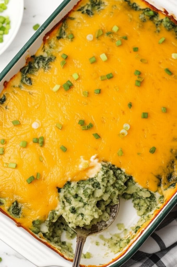 Potato Spinach Casserole