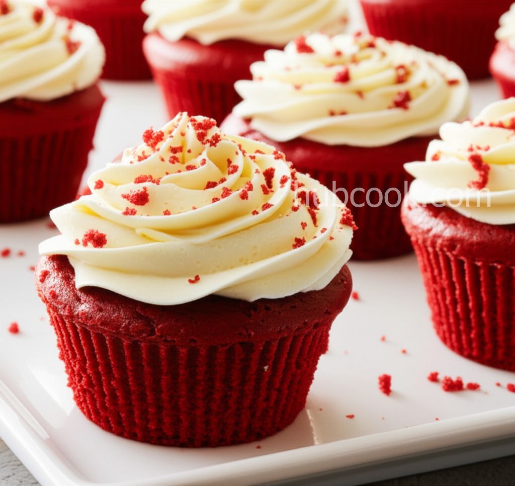 Rustic Red Velvet Cupcakes