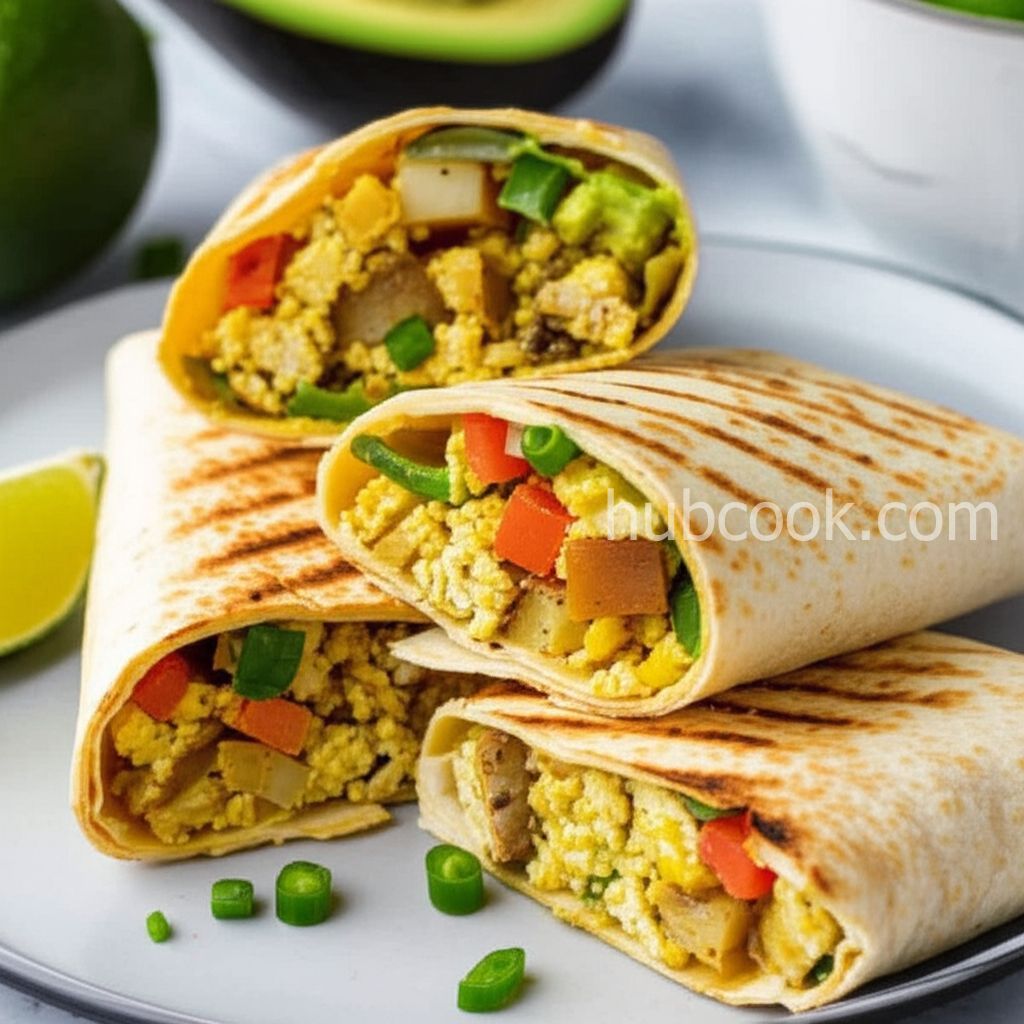 Tofu Scramble Wraps