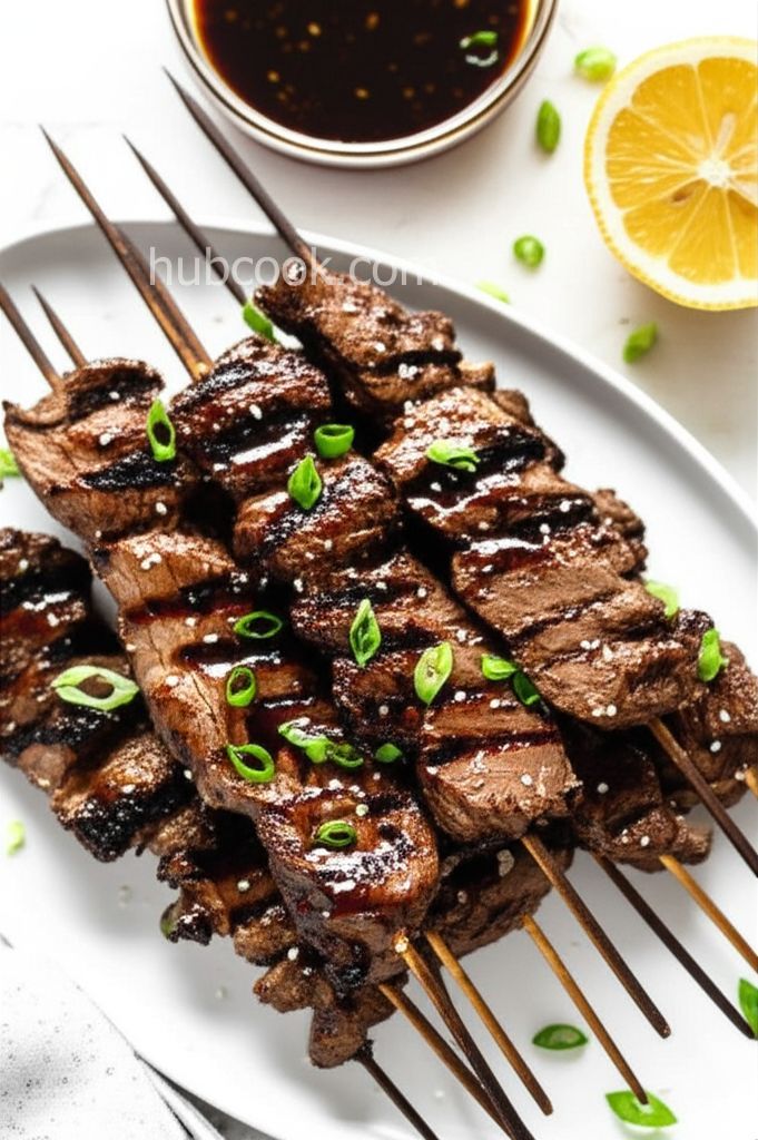 Asian Steak Skewers