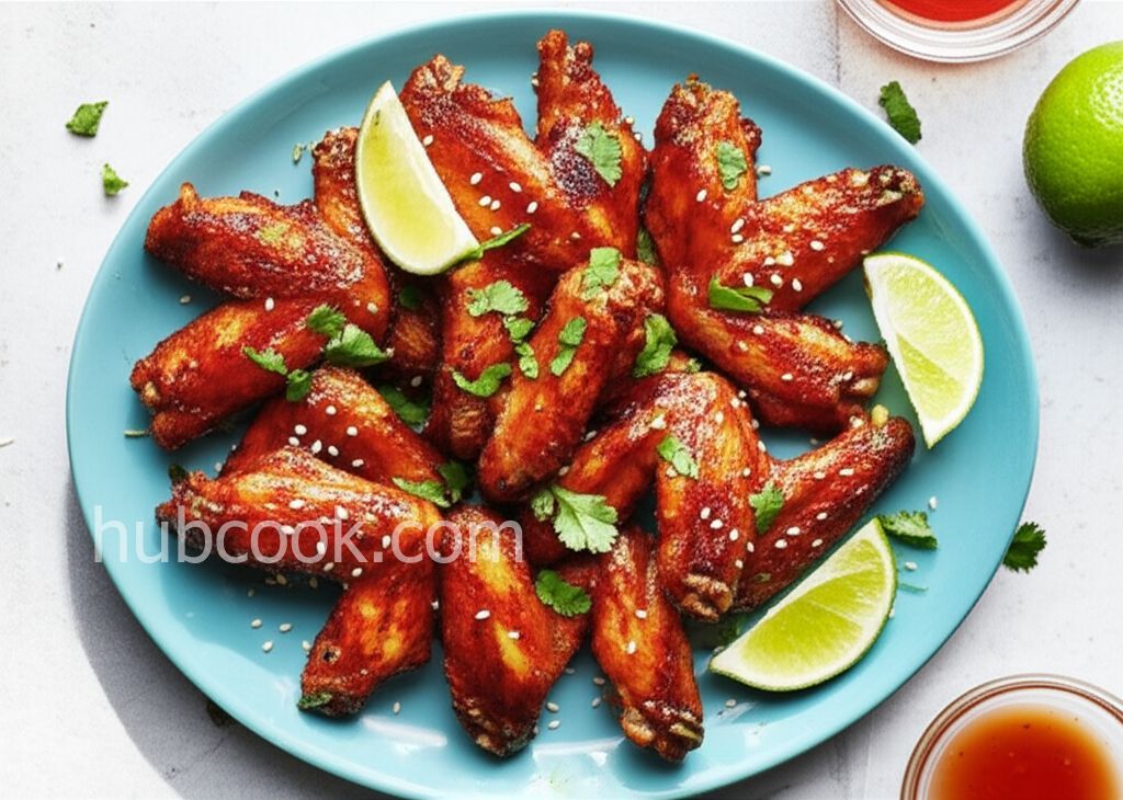Asian Twist Chicken Wings