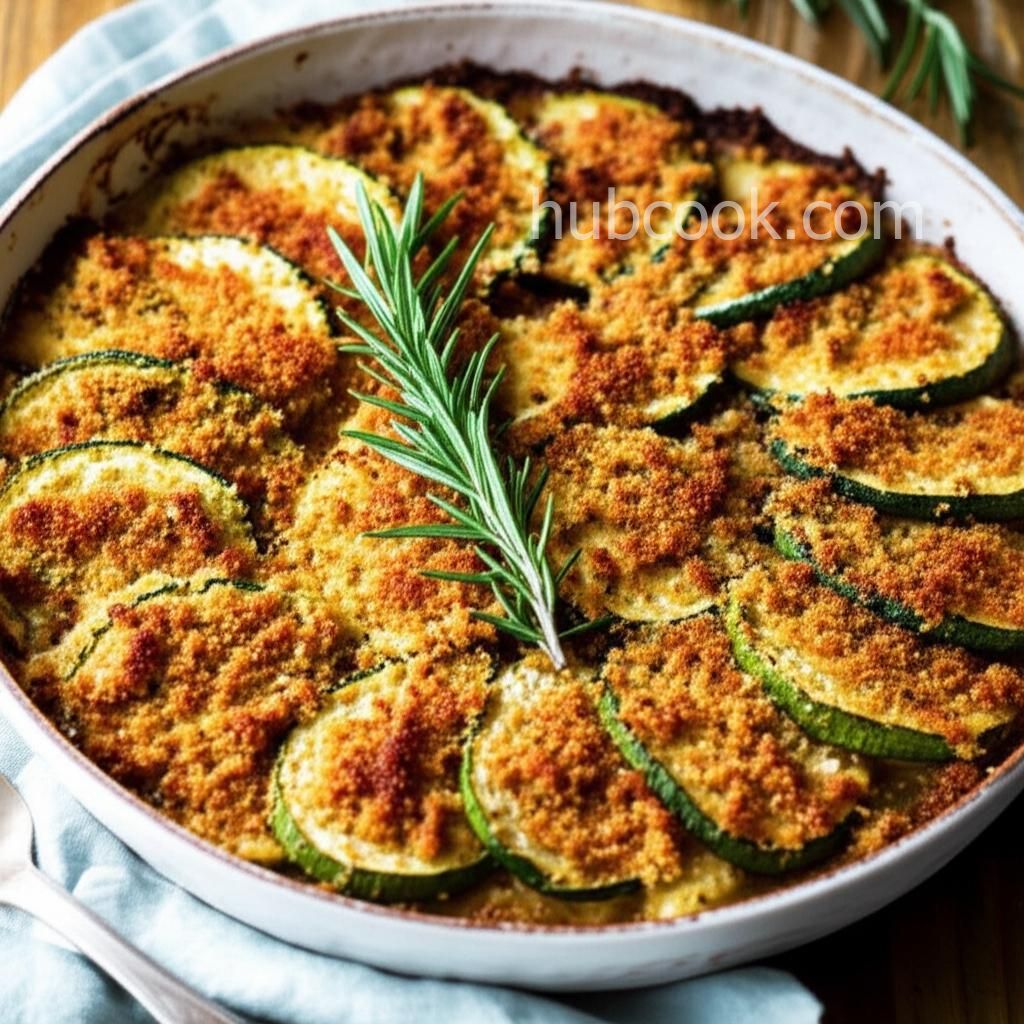 Baked Zucchini de Provence