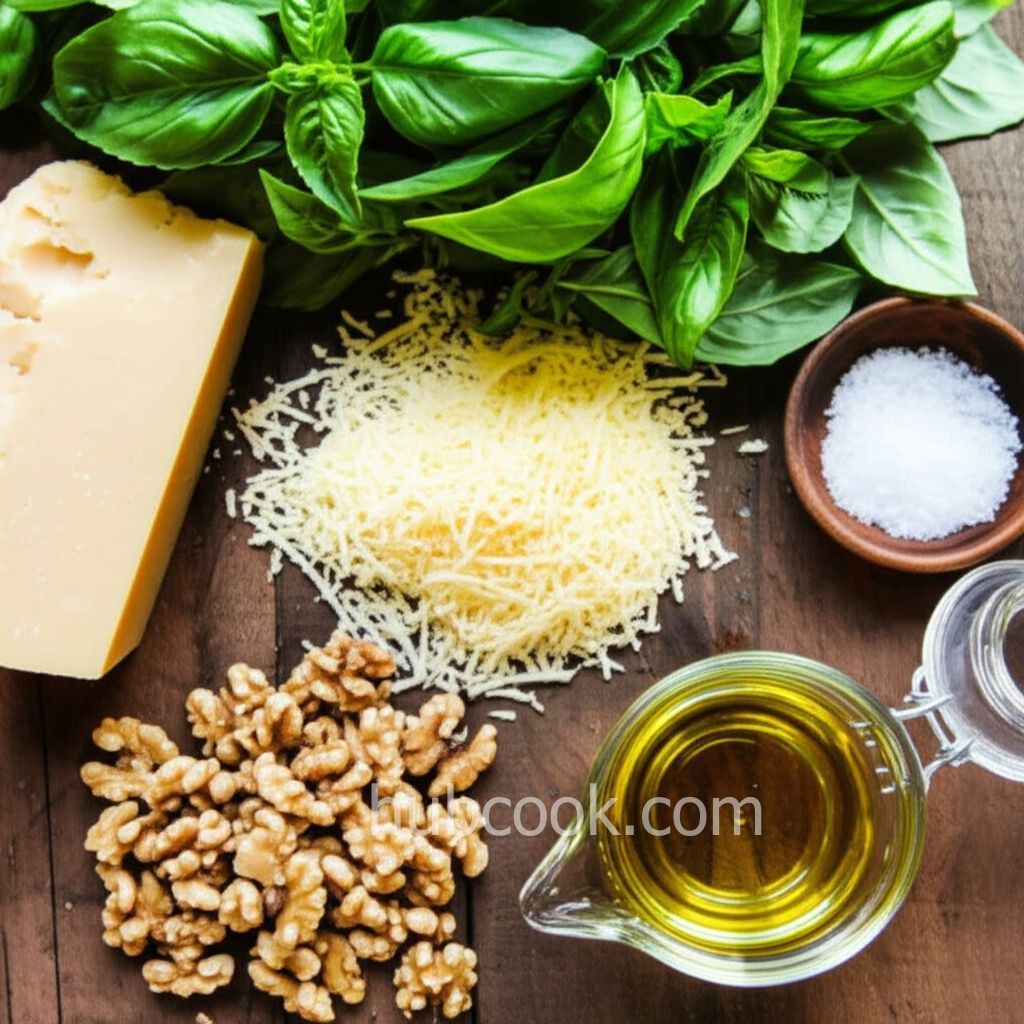 Basil Walnut Pesto