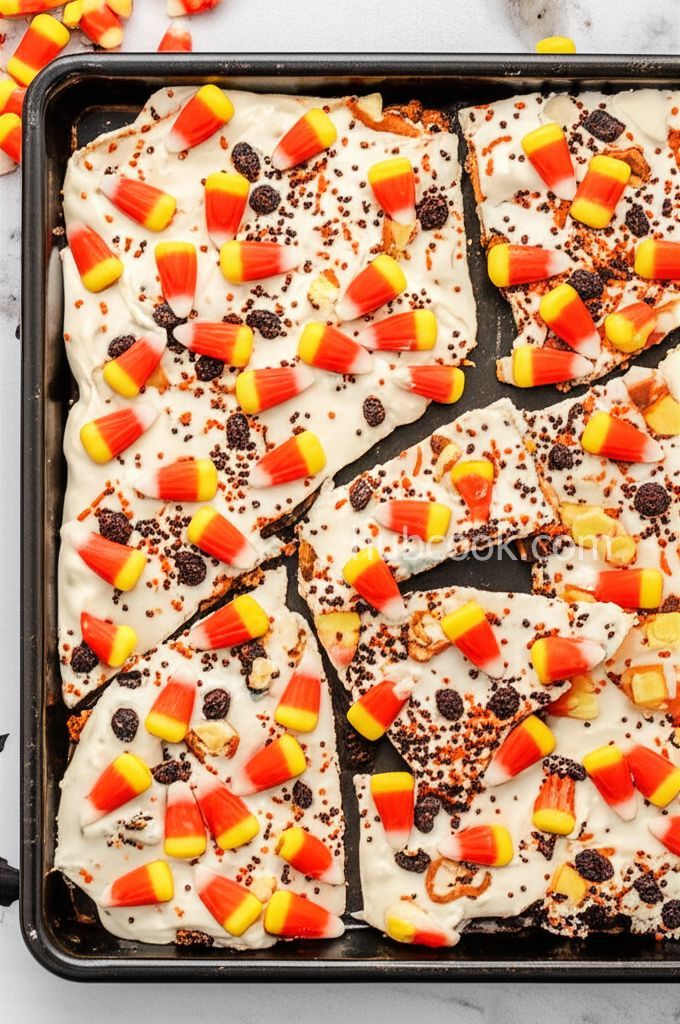 Candy Corn Bark
