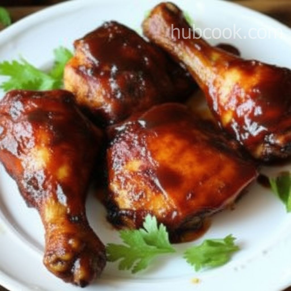 Caribbean Canadian Glazed Chicken