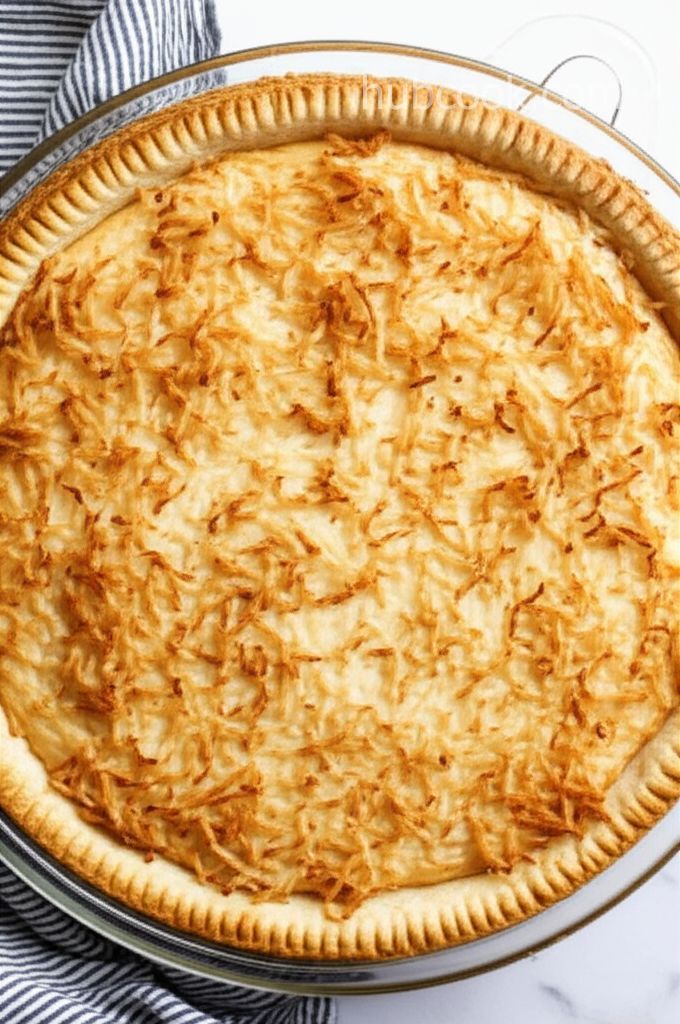 Coconut Custard Pie