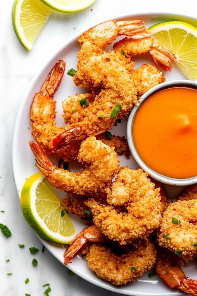 Coconut Shrimp with the Best Dipping Sauce