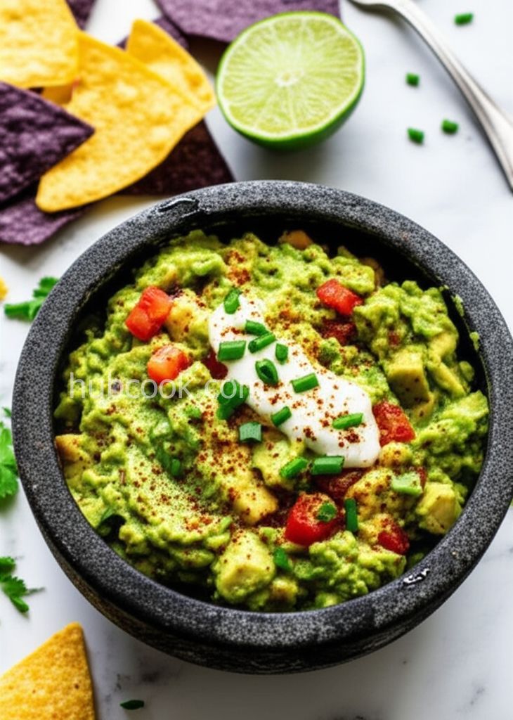 Creamy, Spicy Guacamole