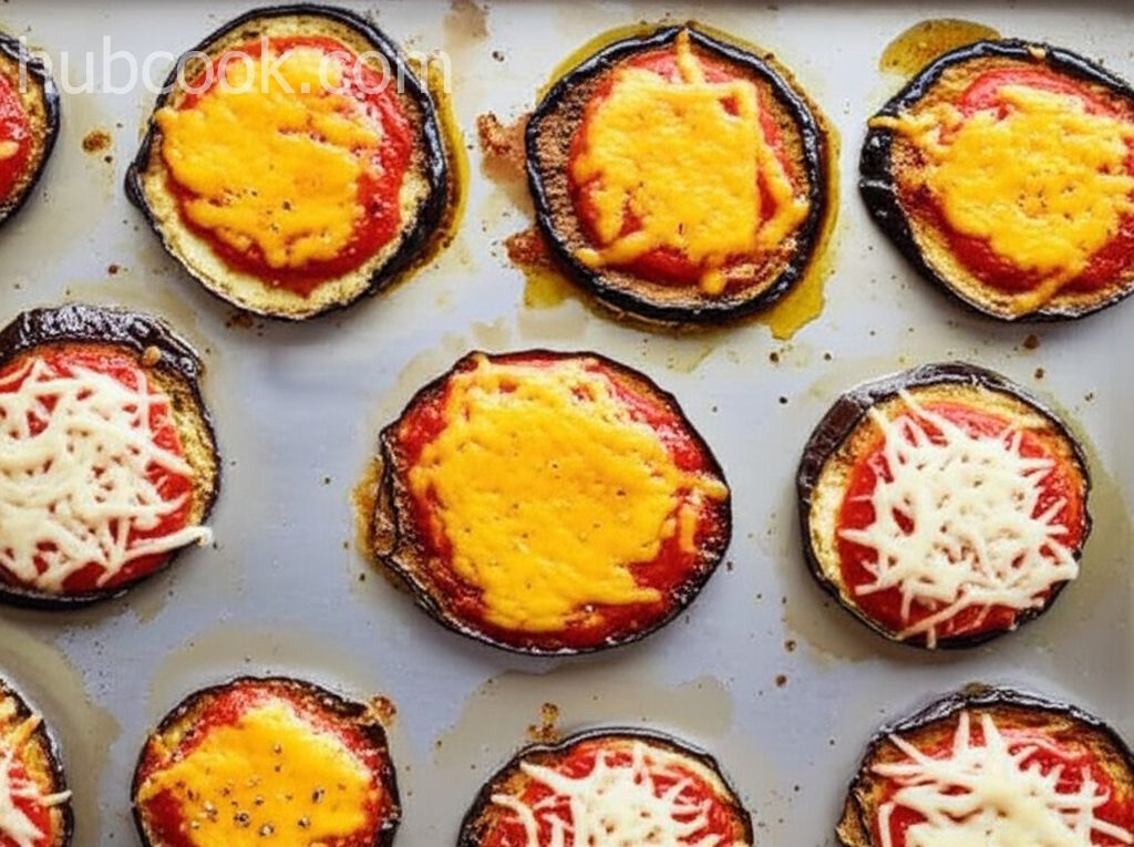 Flourless Eggplant Pizza