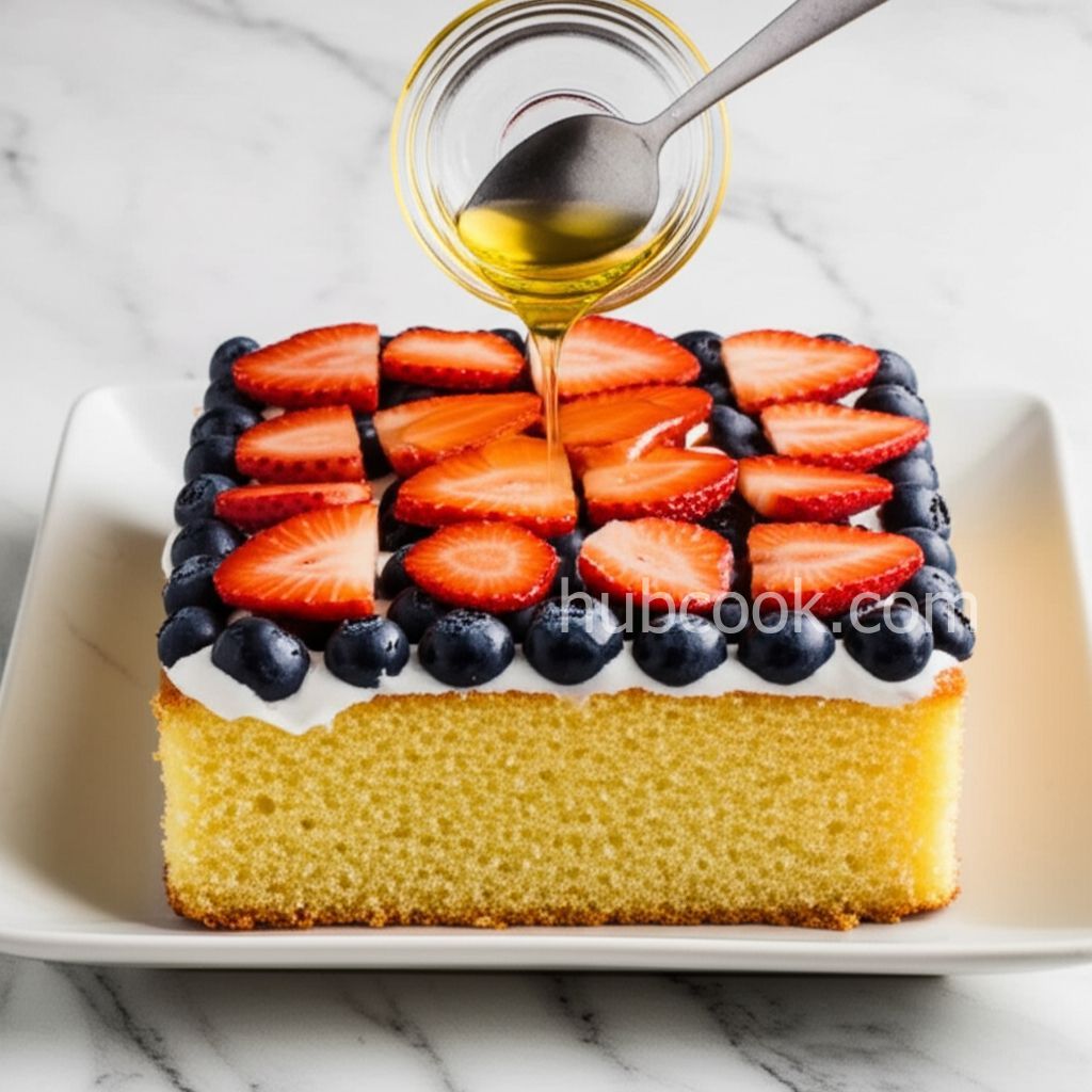 Fruit Galore Sponge Cake