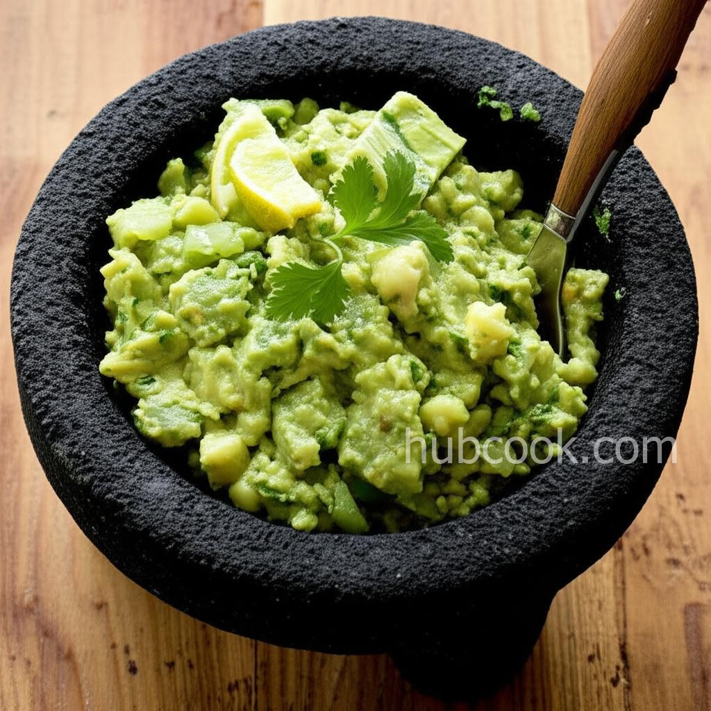 Guacamole with Nopales (Mexican Cactus)