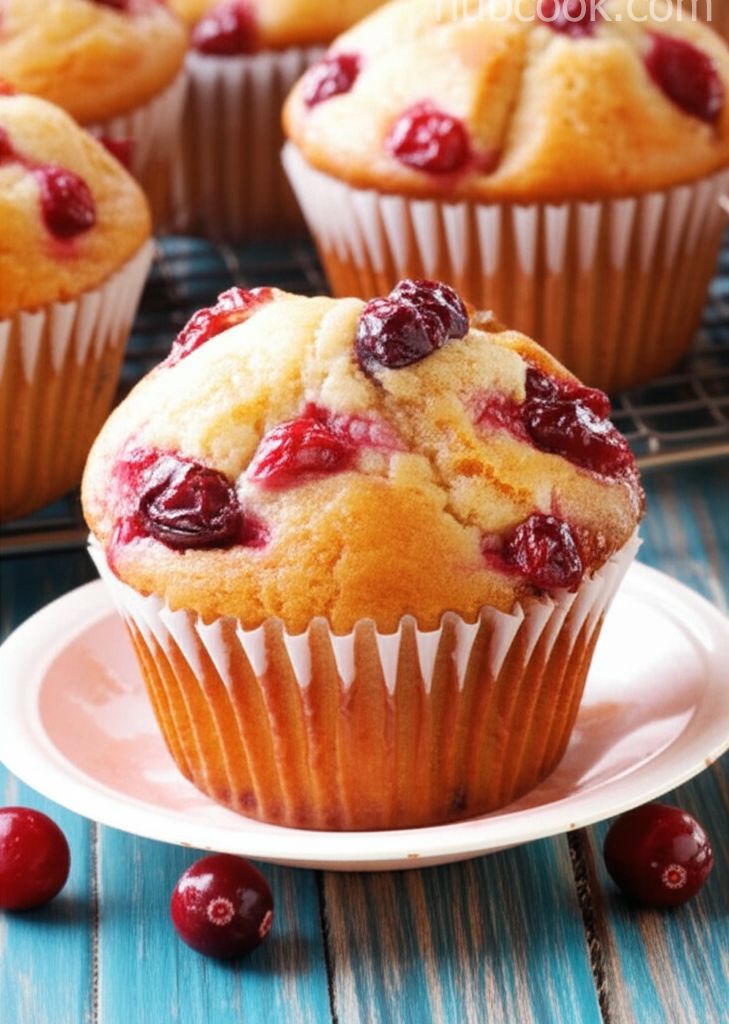 Jumbo Orange-Cranberry Muffins