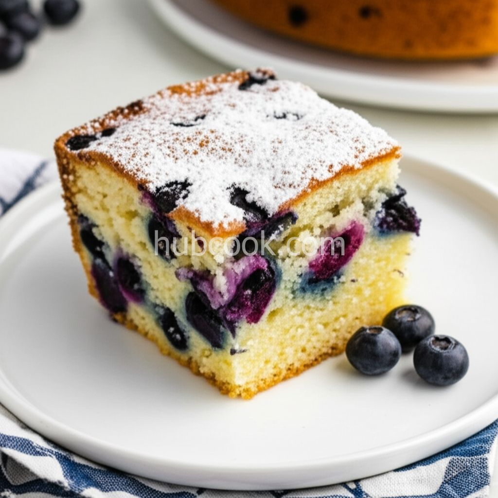 Melt in Your Mouth Blueberry Cake
