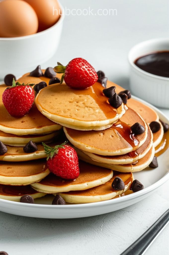 Mini Chocolate Chip Pancakes